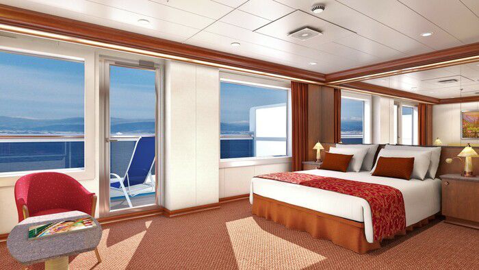 Accommodation on Carnival Pride
